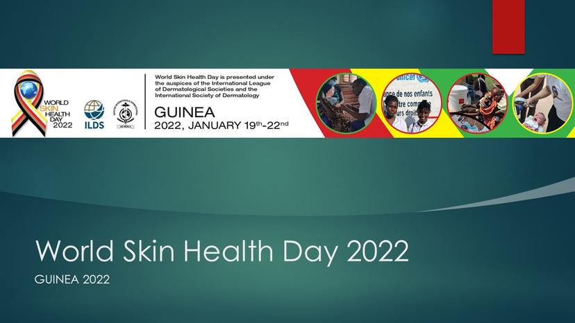 WORLD SKIN HEALTH DAY – GUINEA 2022